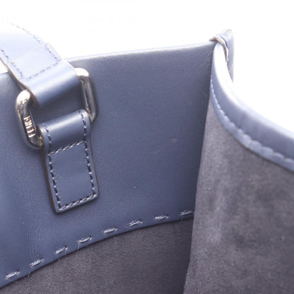 Fendi Tote Shopping Navy Leather 2-Way — view 6