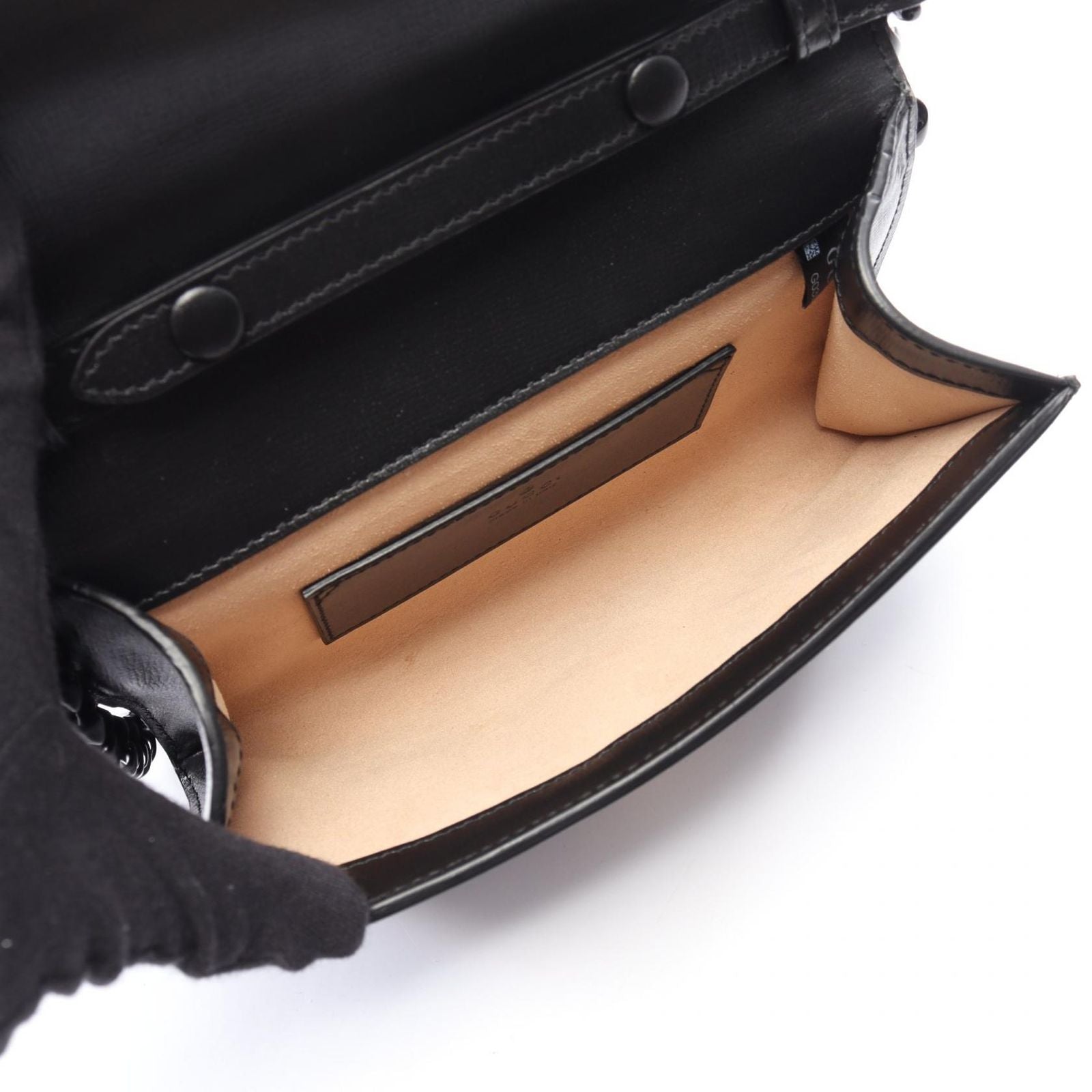Gucci Shoulder Bag Horsebit 2-Way Black Leather — view 3