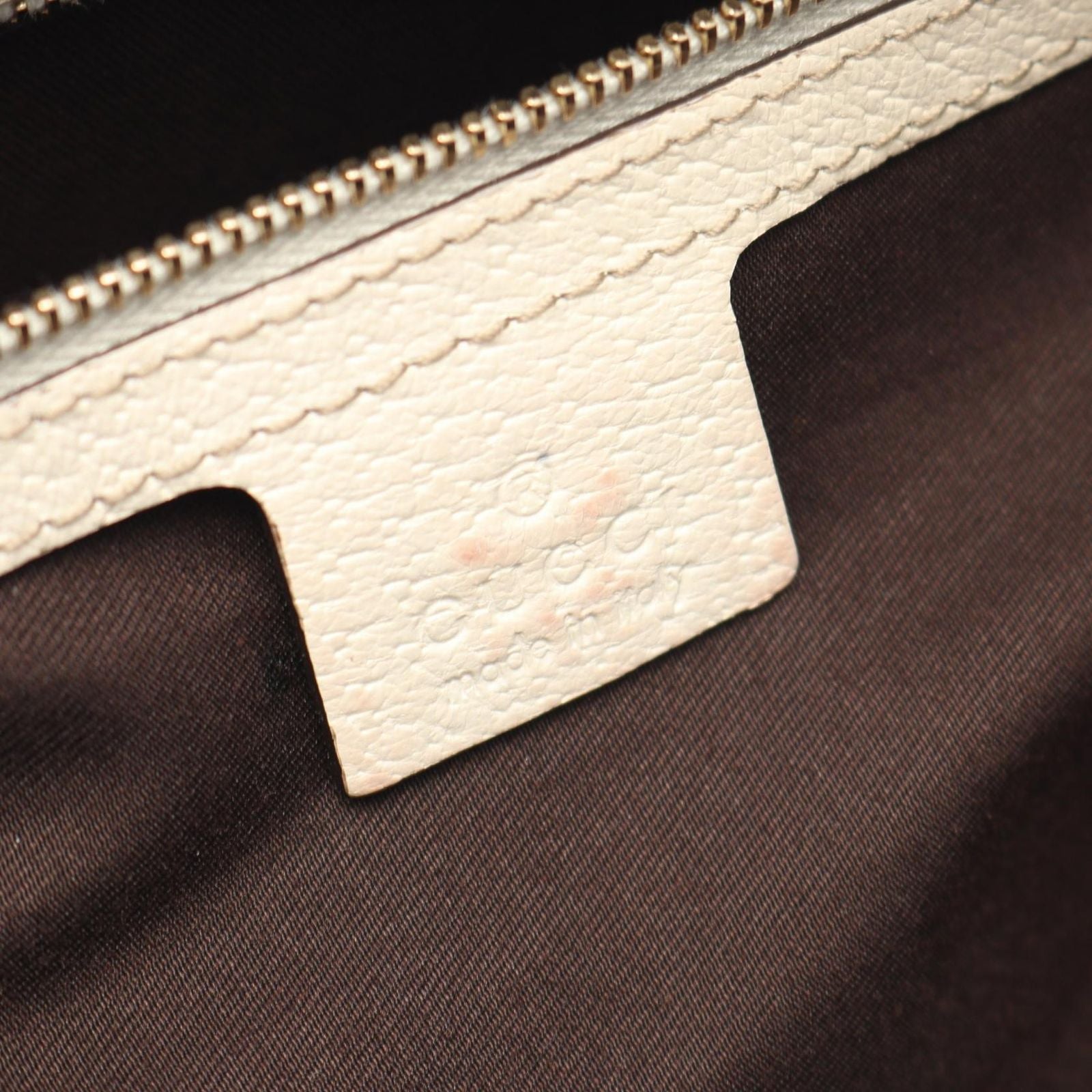 Gucci Shoulder Bag GG Canvas Beige Brown White — view 4