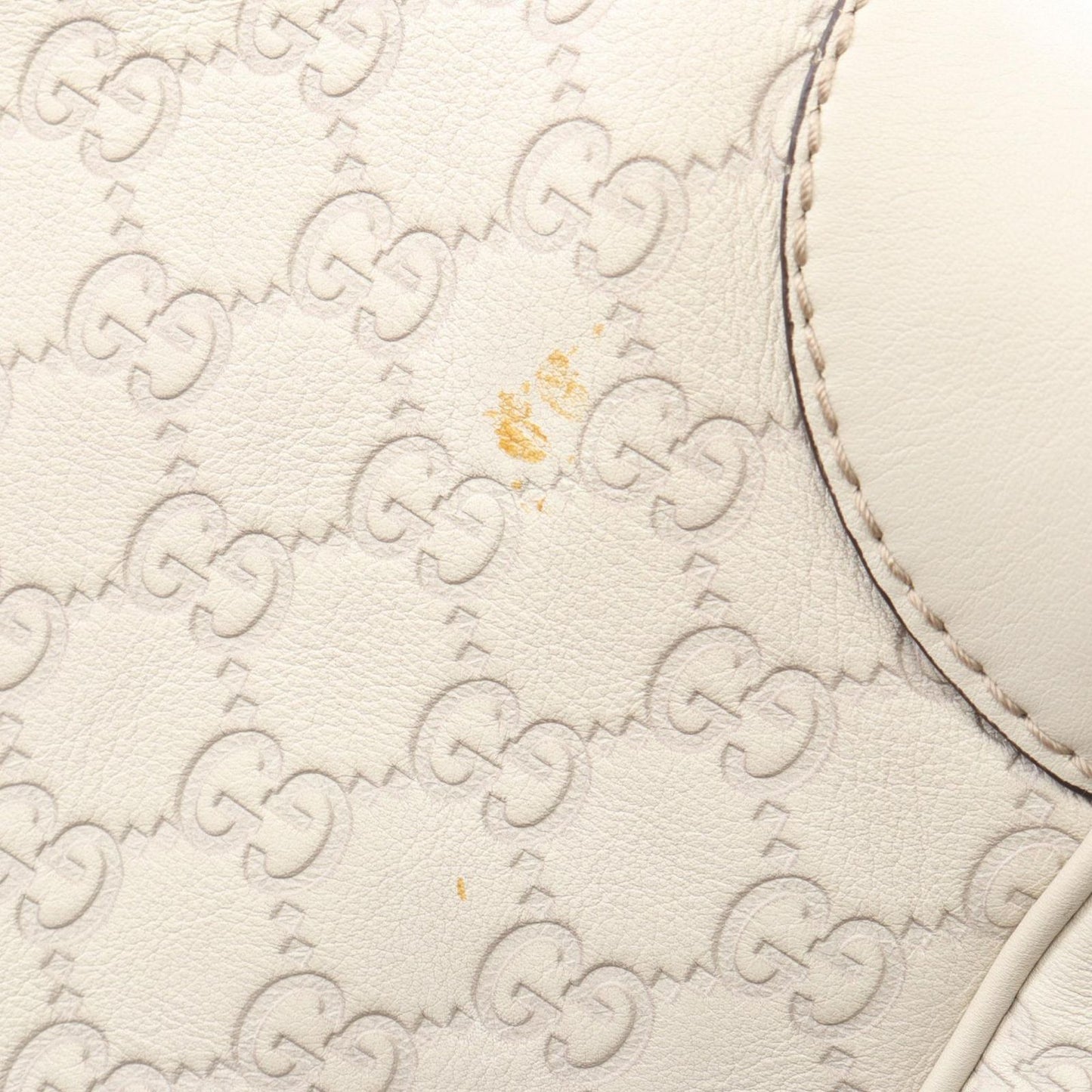 Gucci Tote Mayfair Guccissima Ivory Leather Guccissima — view 6