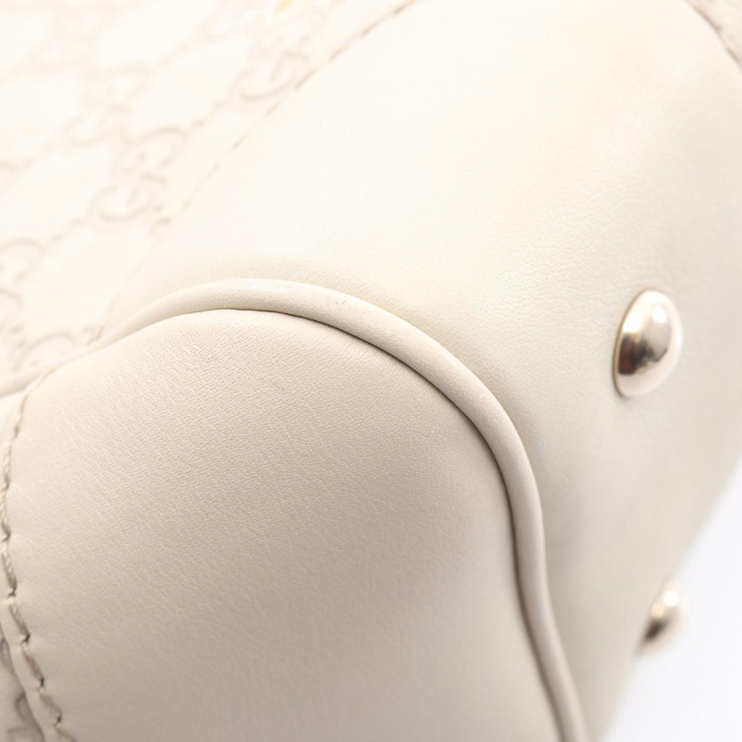 Gucci Tote Mayfair Guccissima Ivory Leather Guccissima — view 7
