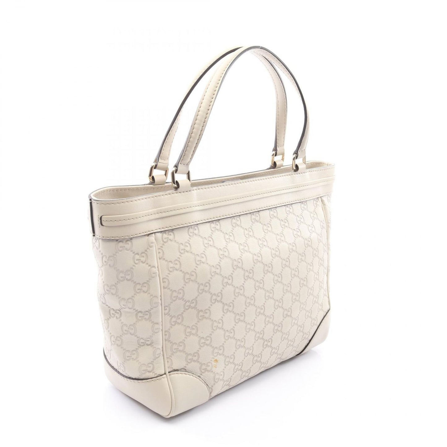Gucci Tote Mayfair Guccissima Ivory Leather Guccissima — view 2