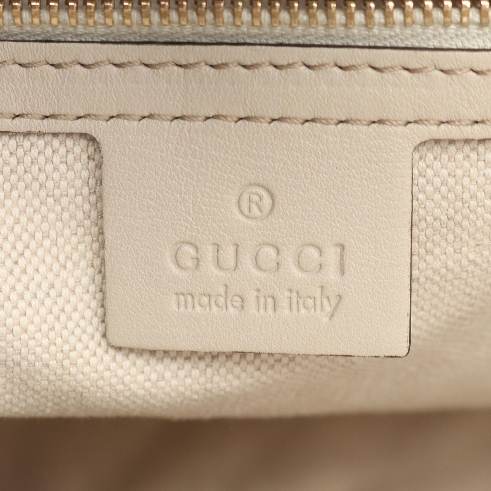 Gucci Tote Mayfair Guccissima Ivory Leather Guccissima — view 4