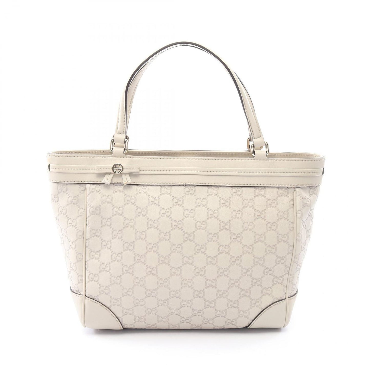 Gucci Tote Mayfair Guccissima Ivory Leather Guccissima