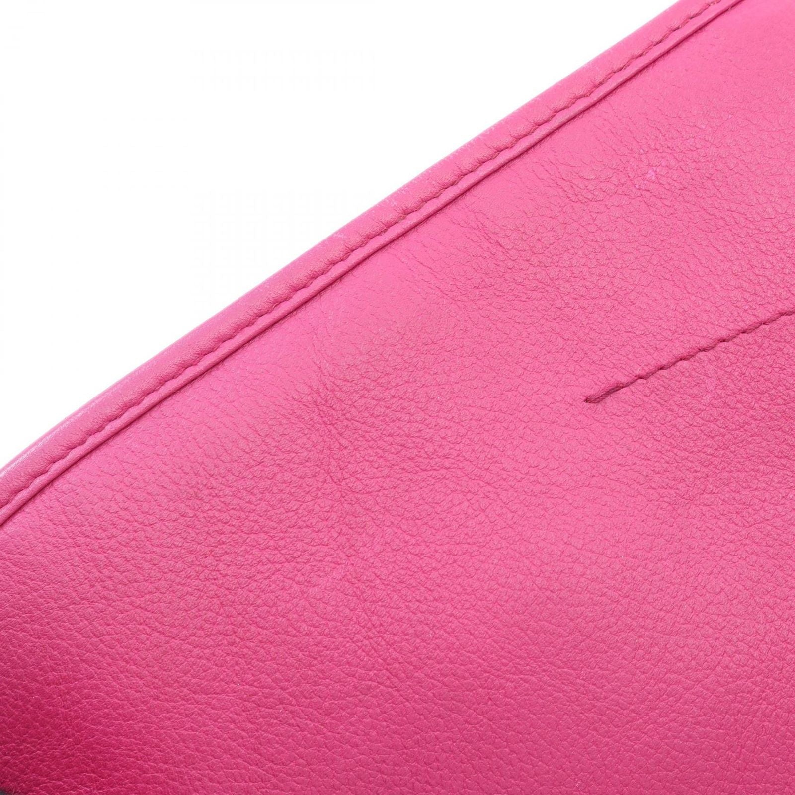 Dior Handbag Charm Purple Leather Hand — view 6