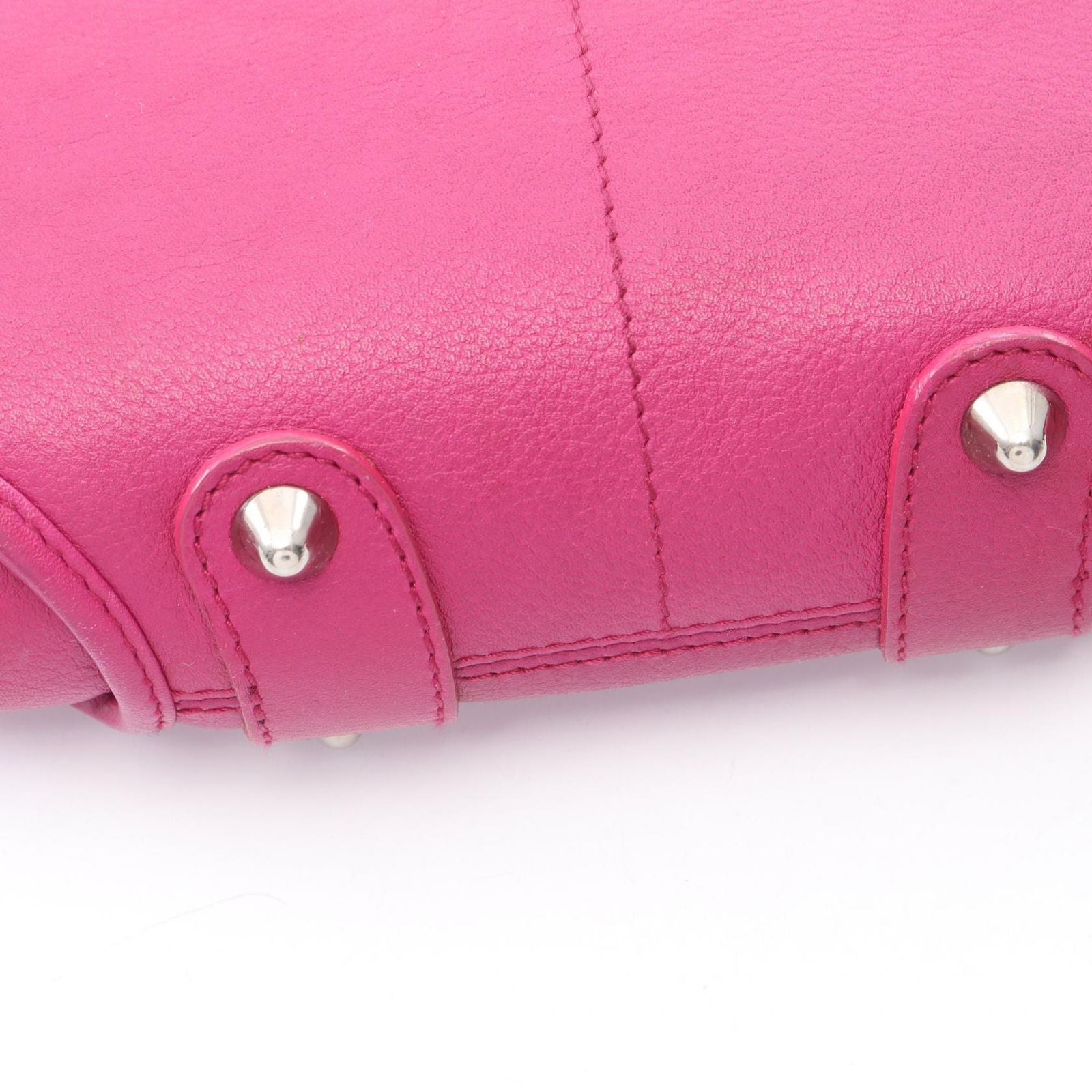 Dior Handbag Charm Purple Leather Hand — view 7