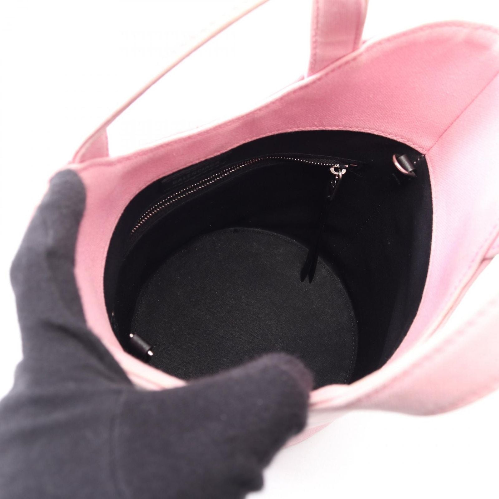 Balenciaga Handbag Wave XS 2-Way Pink Canvas — view 3