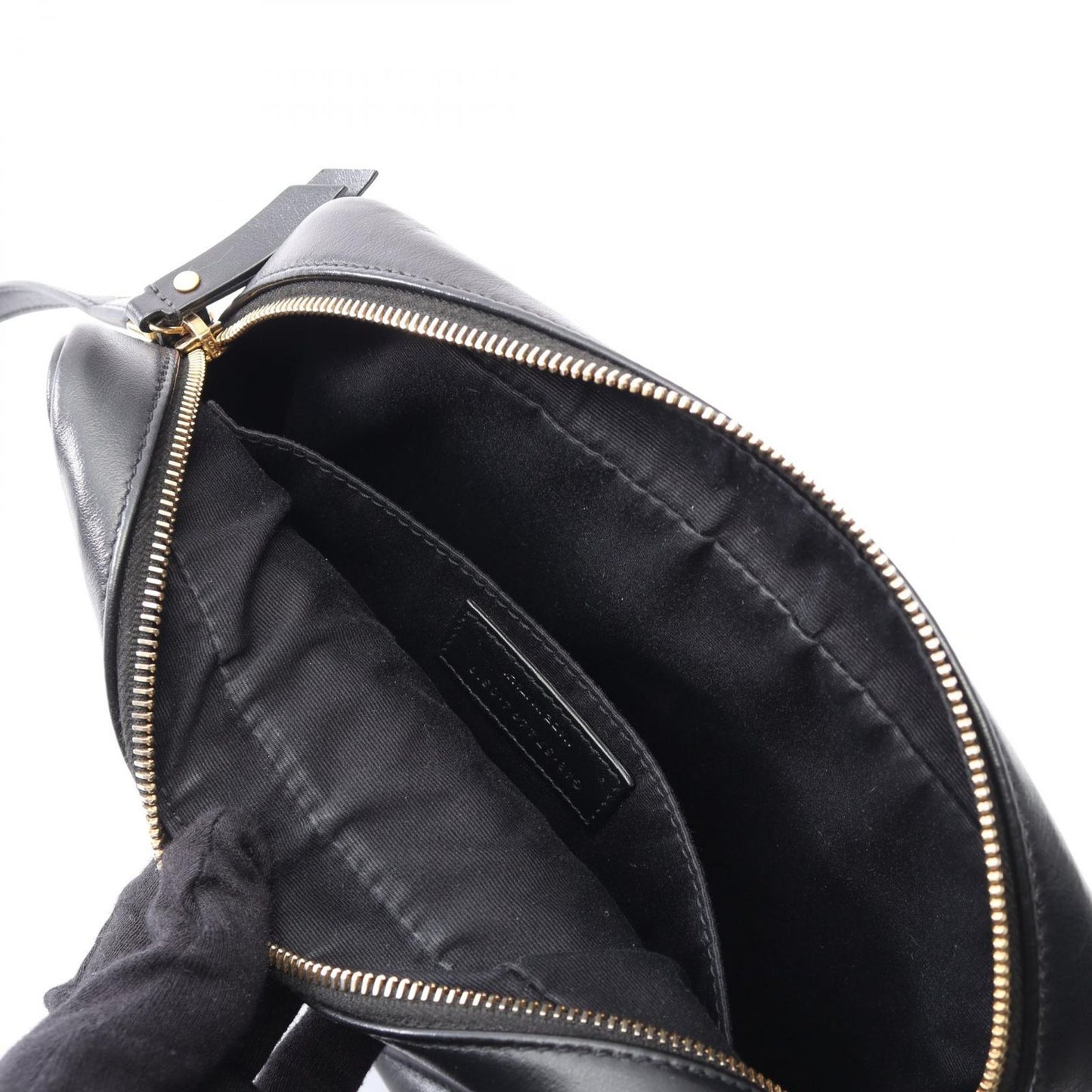 Saint Laurent Paris Shoulder Bag Lou Monogram Black Leather — view 6