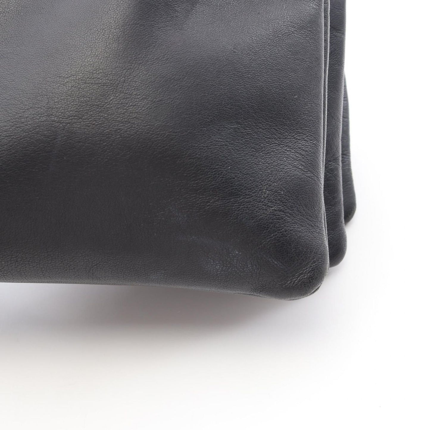 Celine Shoulder Bag Trio Large Black Leather — view 6