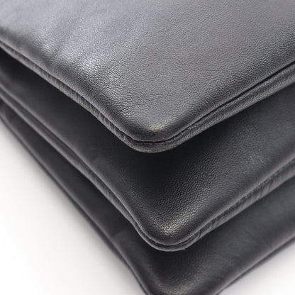 Celine Shoulder Bag Trio Large Black Leather — view 8