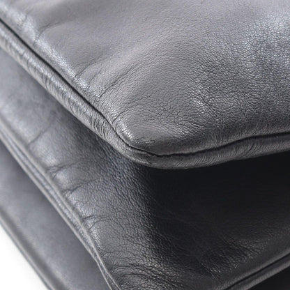 Celine Shoulder Bag Trio Large Black Leather — view 7