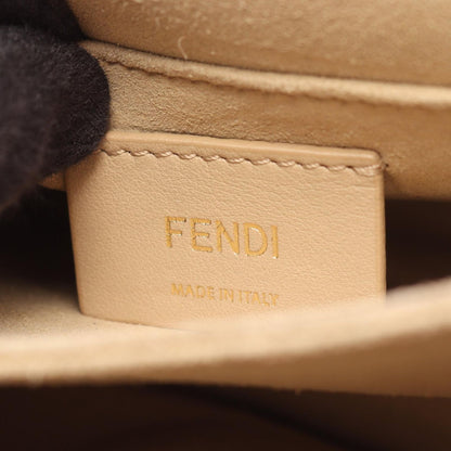 Fendi Shoulder Bag Canai Monster 2-Way Red Black Leather Montstar Chain — view 4