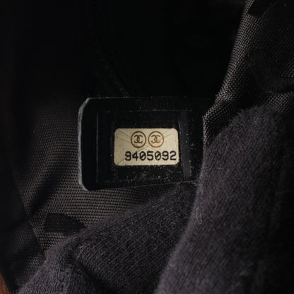 Chanel Shoulder Bag Cambon Line Beige Black Leather — view 5