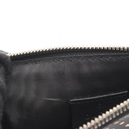 Gucci Shoulder Bag Guccy Sega Black Gold Leather Mini — view 5