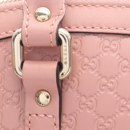 Gucci Tote Micro Guccissima 2-Way Pink Leather — view 7
