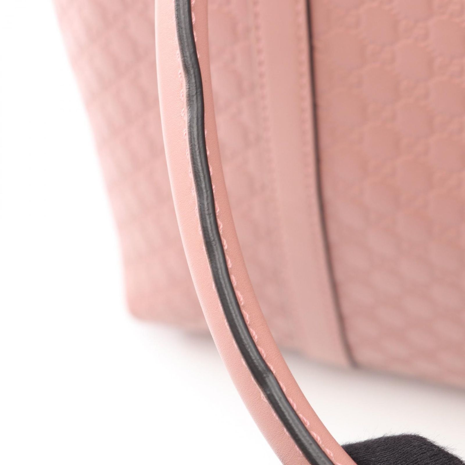 Gucci Tote Micro Guccissima 2-Way Pink Leather — view 8