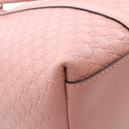 Gucci Tote Micro Guccissima 2-Way Pink Leather — view 6