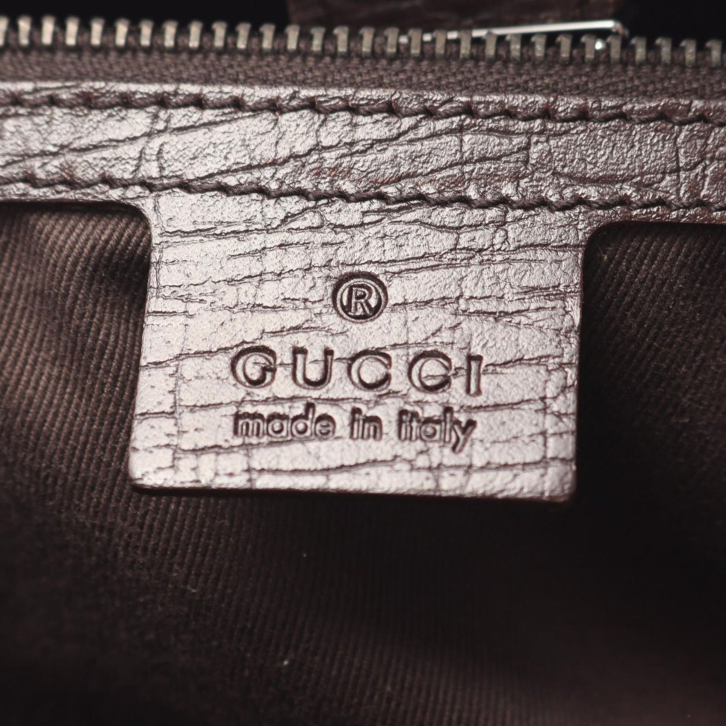 Gucci Handbag Bamboo GG Canvas Beige Brown — view 4