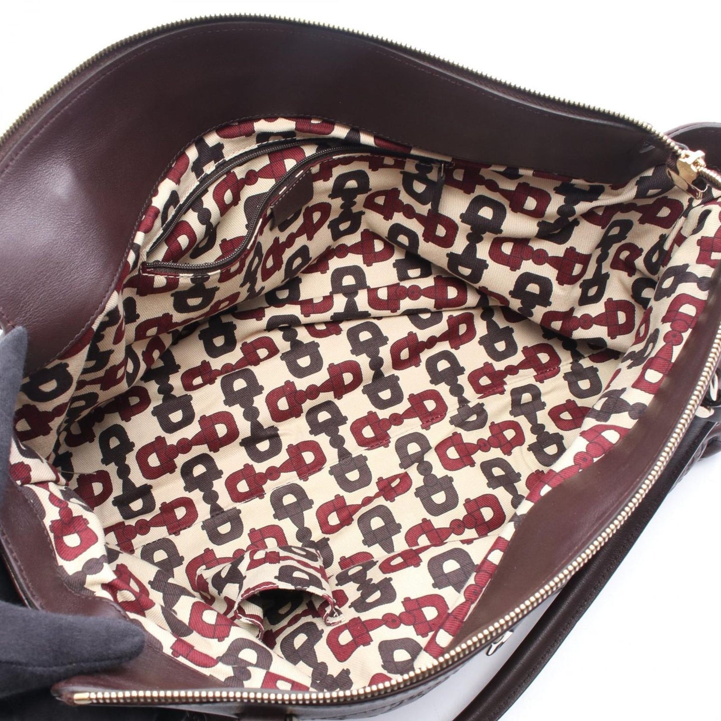 Gucci Shoulder Bag Guccissima Brown Leather Guccissima Abbey — view 3