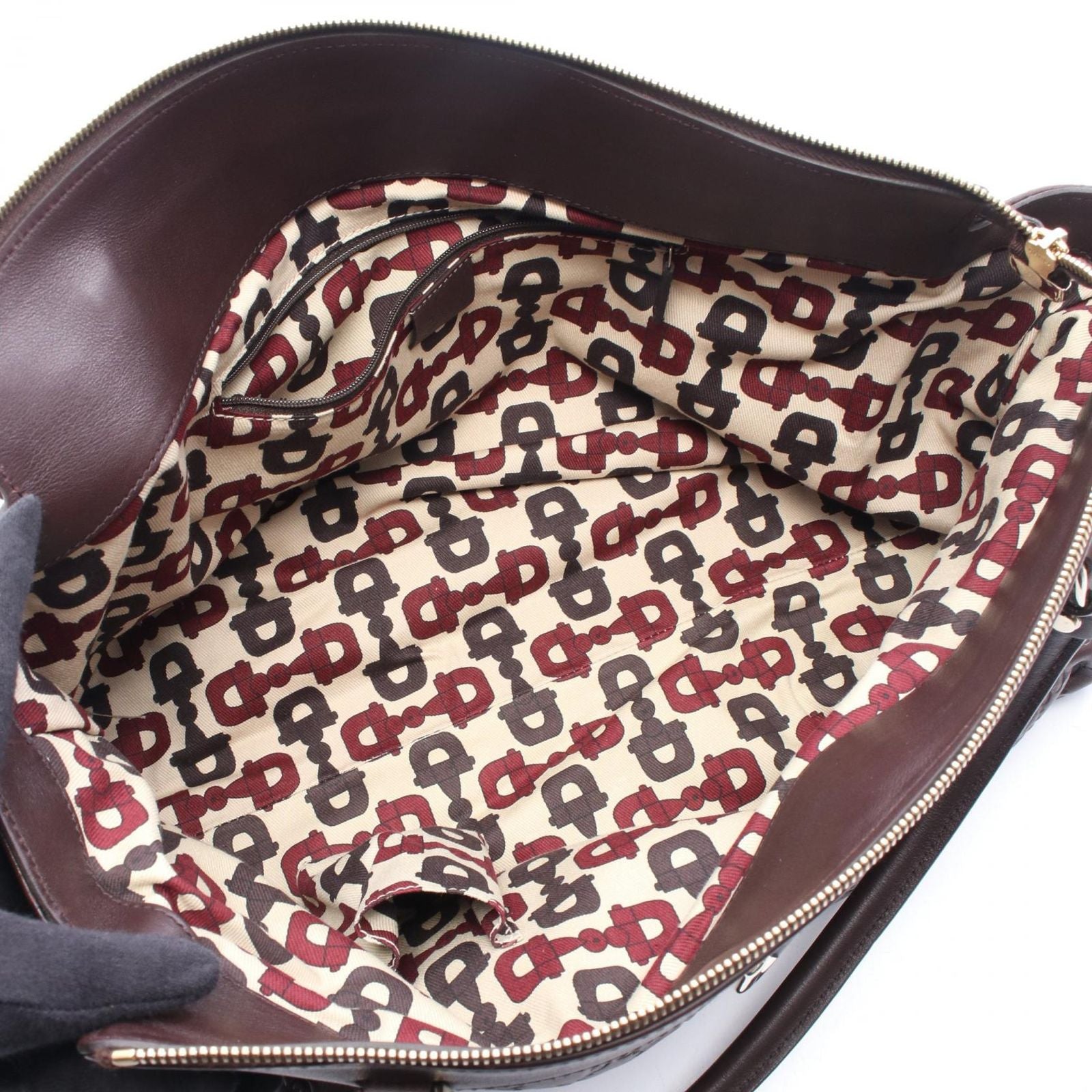 Gucci Shoulder Bag Guccissima Brown Leather Guccissima Abbey — view 3