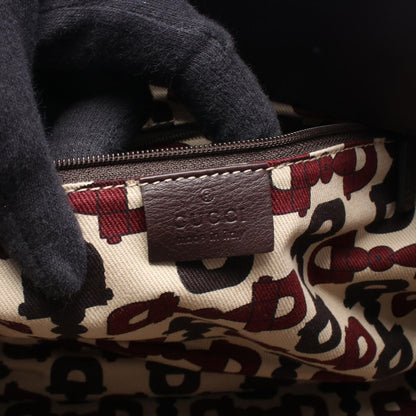 Gucci Shoulder Bag Guccissima Brown Leather Guccissima Abbey — view 4
