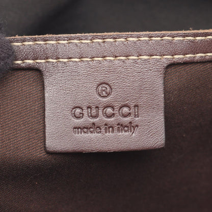 Gucci Shoulder Bag GG Supreme Beige Canvas Leather — view 4