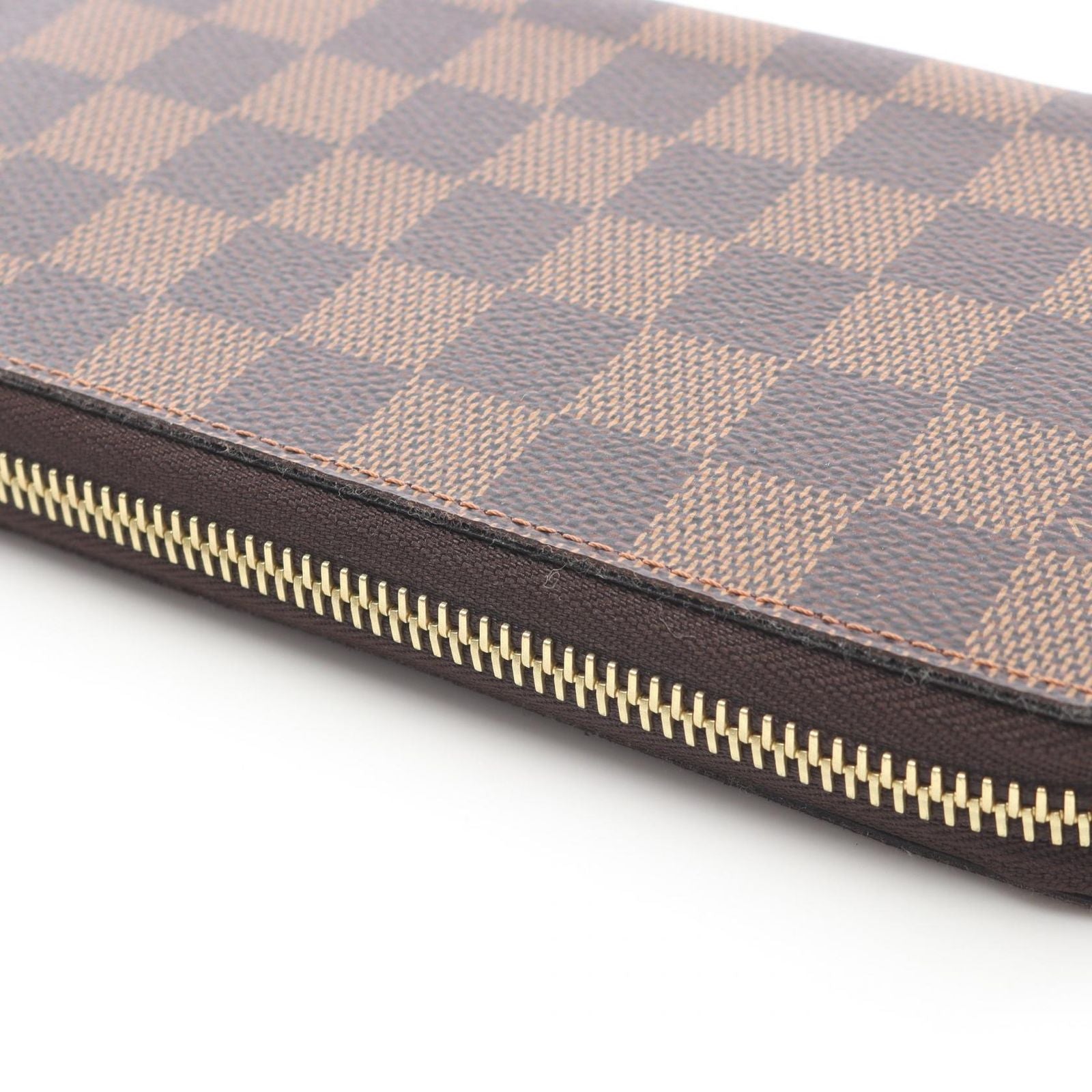 Louis Vuitton Round Wallet Zippy Damier Ebene — view 8