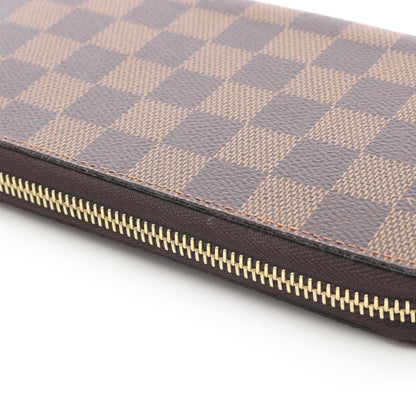 Louis Vuitton Round Wallet Zippy Damier Ebene — view 8