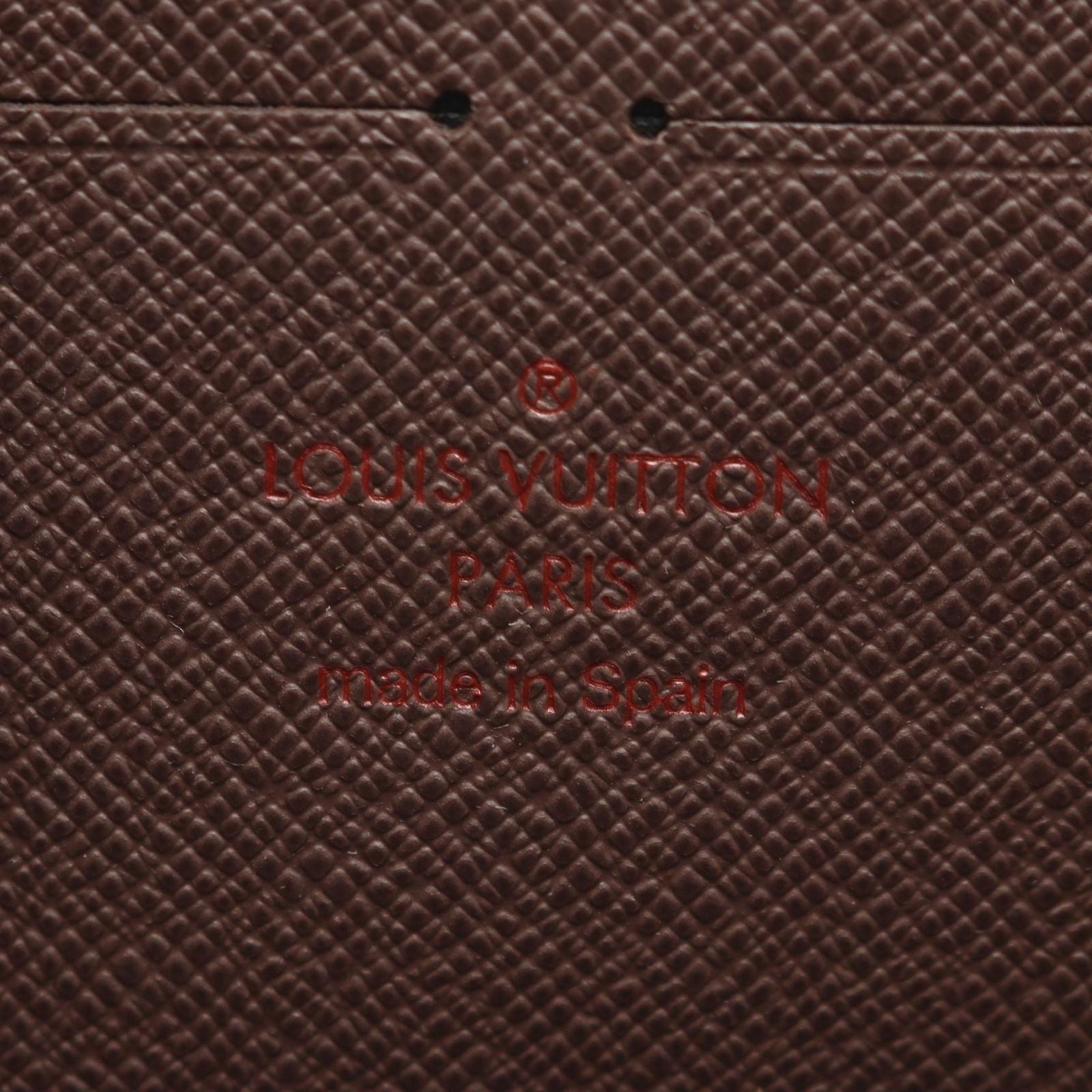 Louis Vuitton Round Wallet Zippy Damier Ebene — view 4
