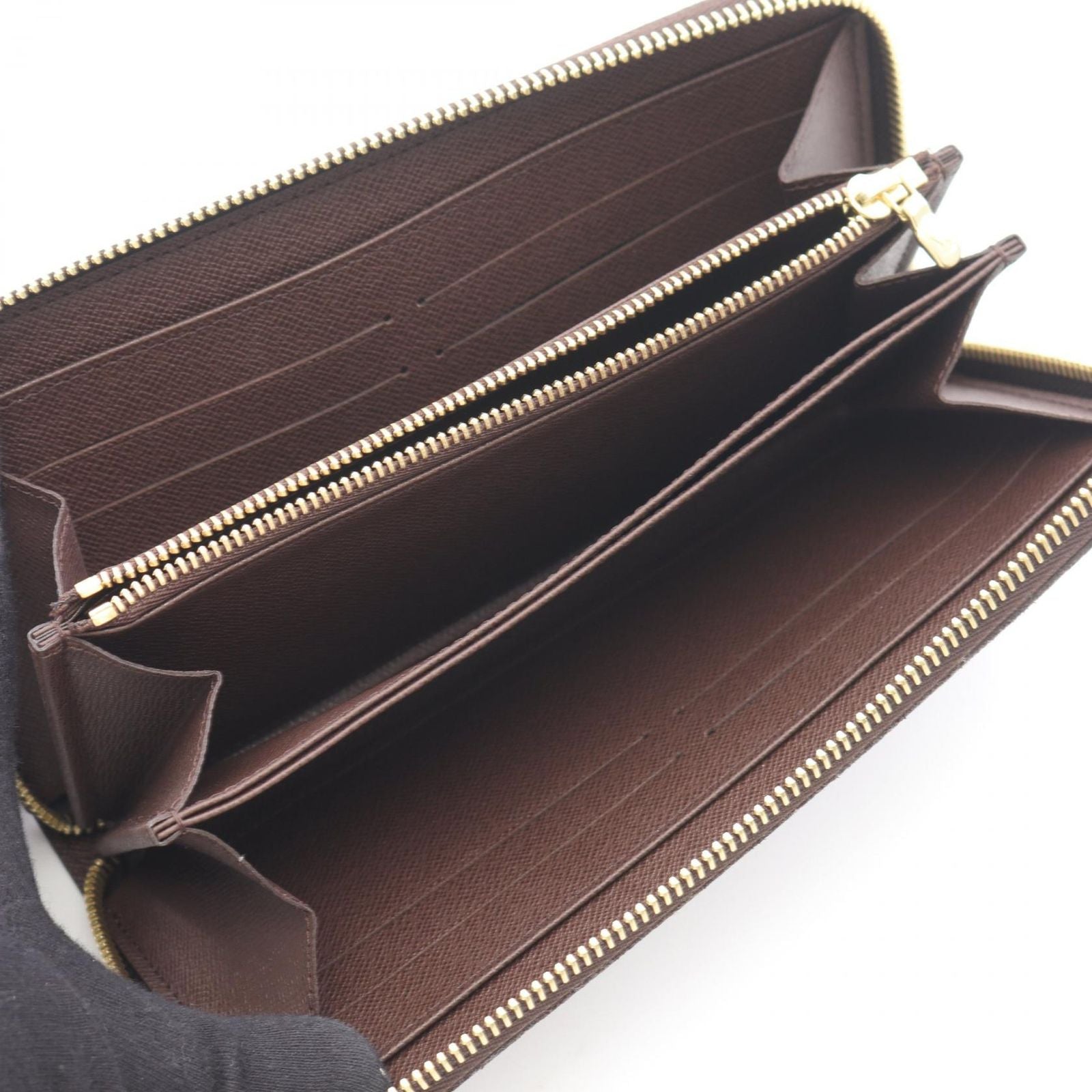 Louis Vuitton Round Wallet Zippy Damier Ebene — view 3