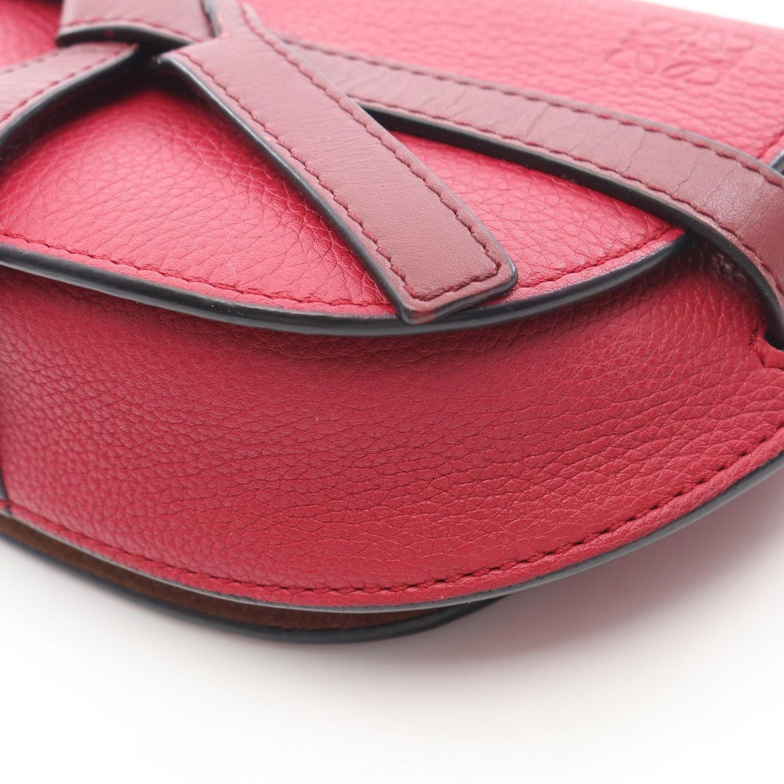 Loewe Shoulder Bag Gate Mini Black Leather — view 8