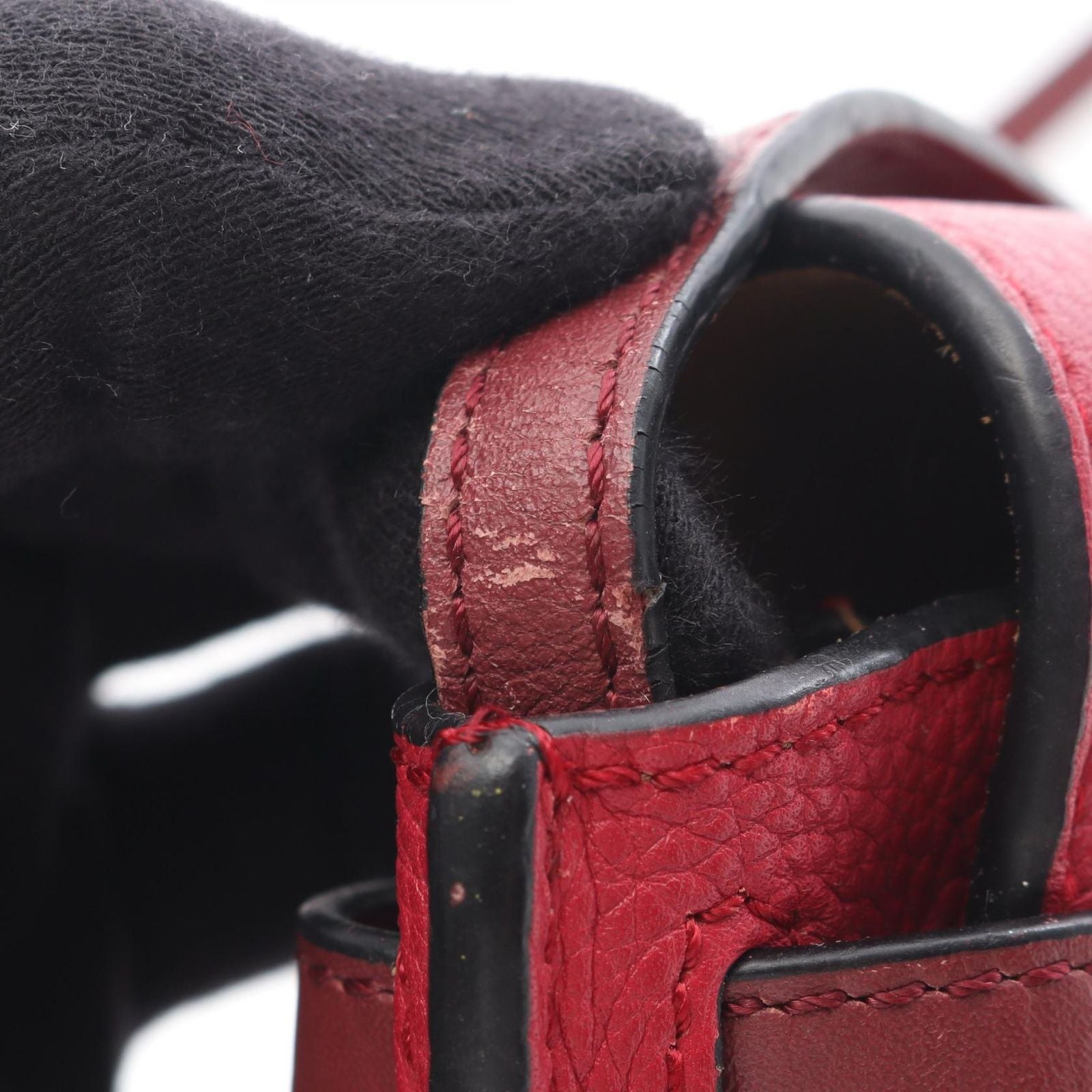 Loewe Shoulder Bag Gate Mini Black Leather — view 6