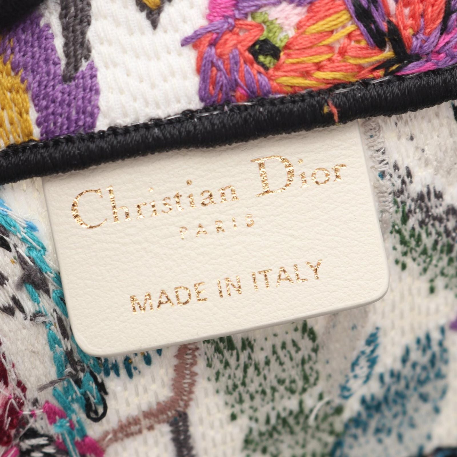 Dior Tote Book Multi Canvas — view 4