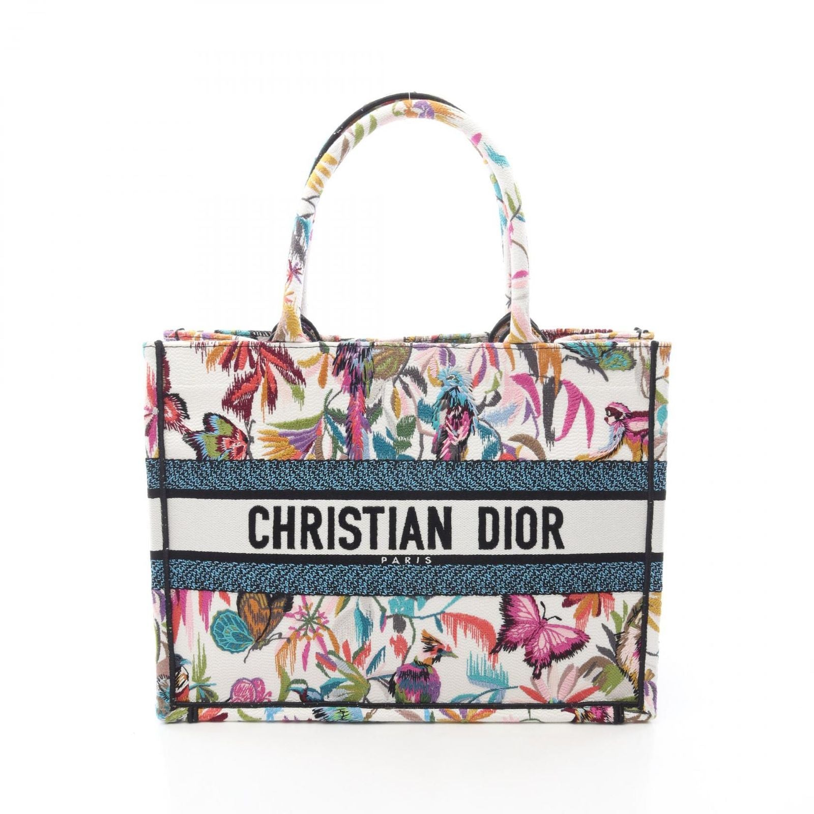 Dior Tote Book Multi Canvas