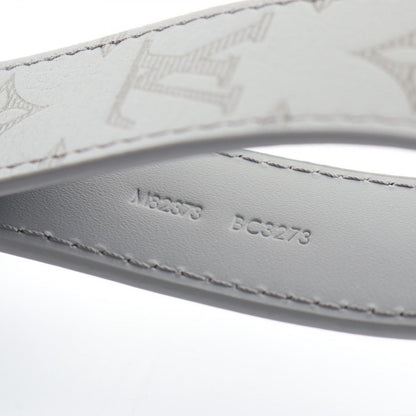 Louis Vuitton Key Holder Dragonne Monogram Shadow Gray Leather — view 4