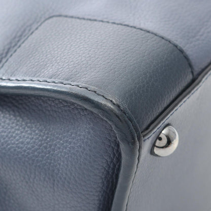 Loewe Handbag Cruz 2-Way Dark Blue Leather Shoulder — view 5