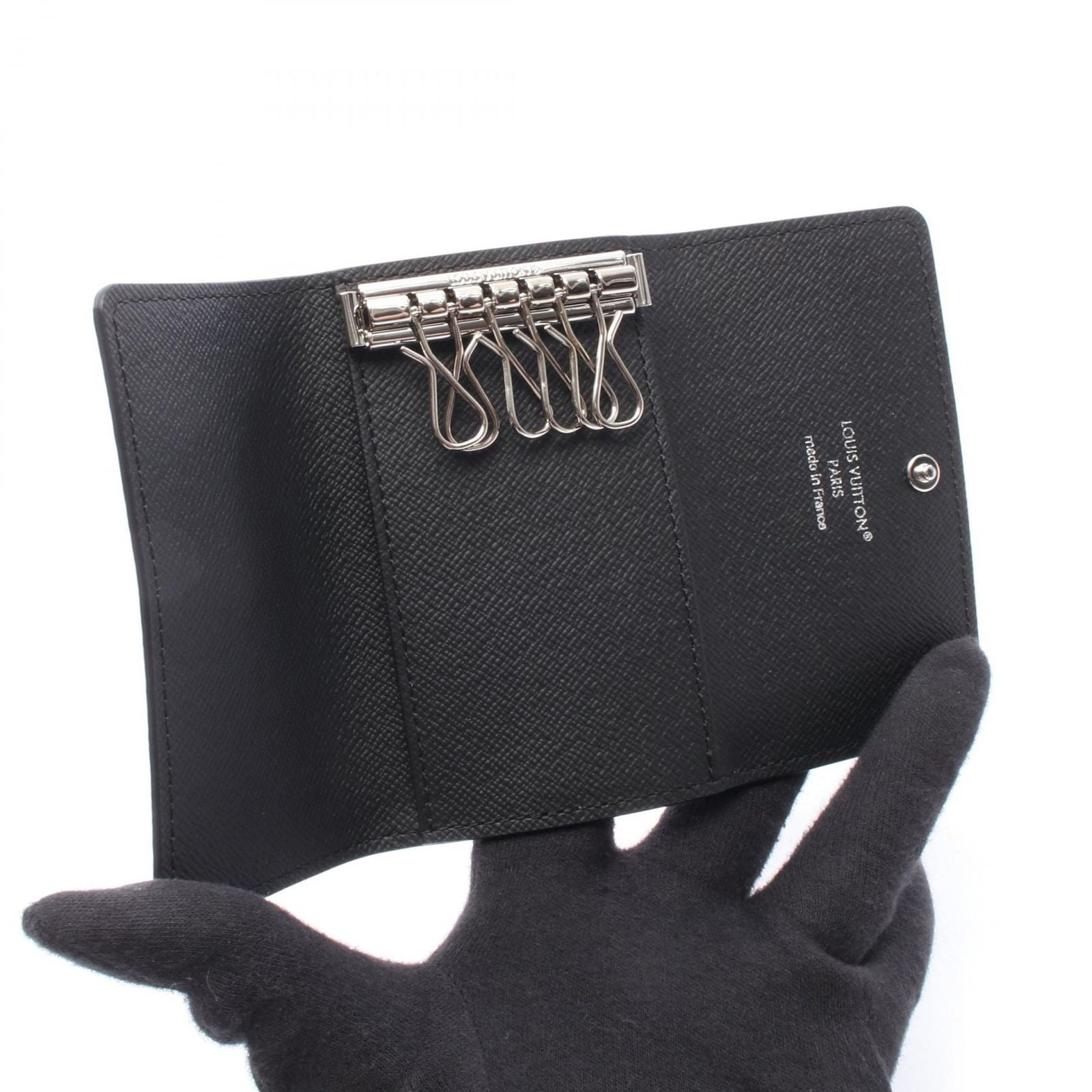 Louis Vuitton Key Case Multicles 6 Monogram Eclipse Key Holder — view 3