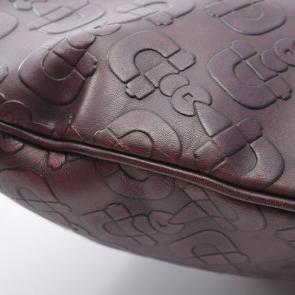 Gucci Shoulder Bag Horsebit Purple Leather — view 8