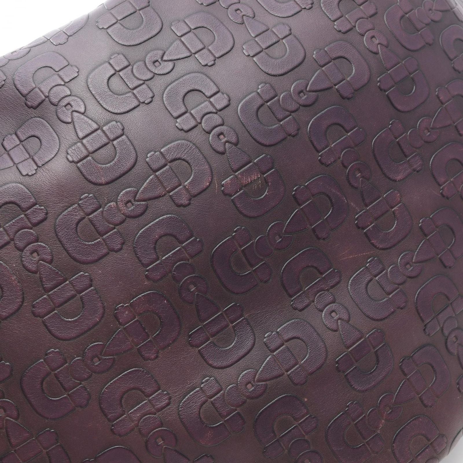 Gucci Shoulder Bag Horsebit Purple Leather — view 5