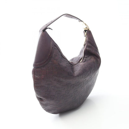 Gucci Shoulder Bag Horsebit Purple Leather — view 2