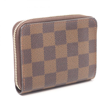 Louis Vuitton Coin Case Damier Ebene Zippy Purse — view 2