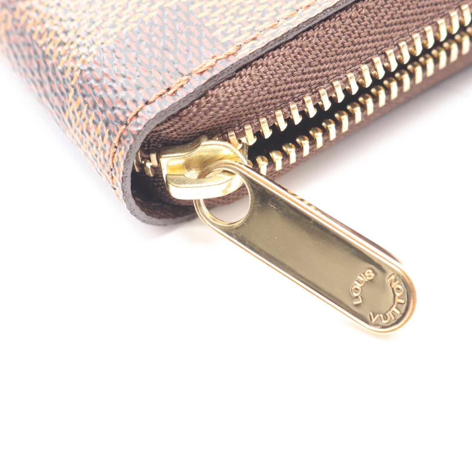 Louis Vuitton Coin Case Damier Ebene Zippy Purse — view 6