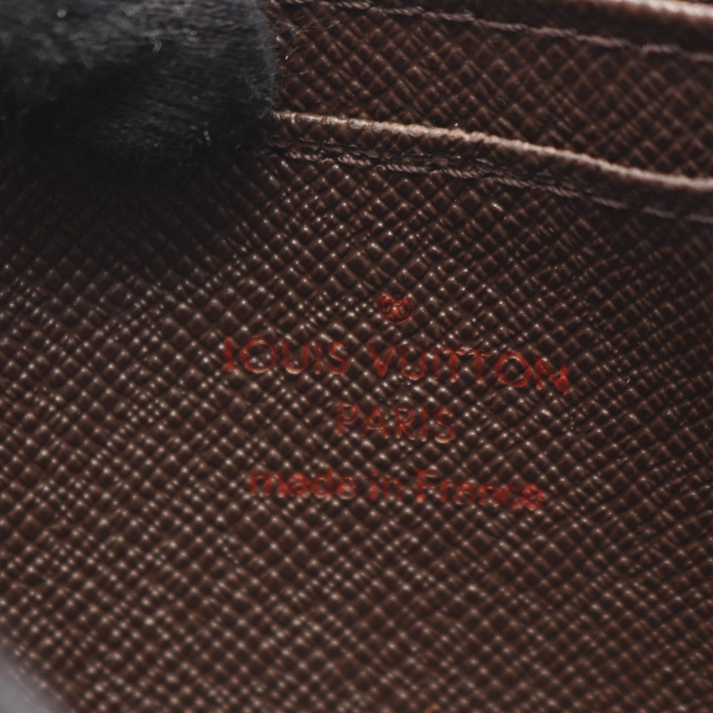 Louis Vuitton Coin Case Damier Ebene Zippy Purse — view 4