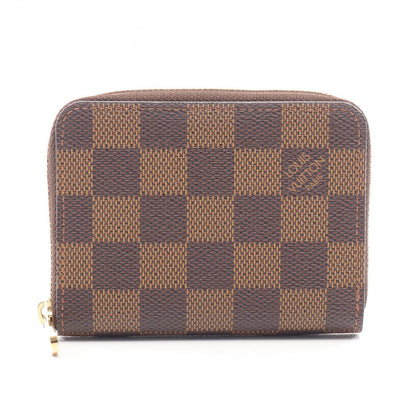 Louis Vuitton Coin Case Damier Ebene Zippy Purse