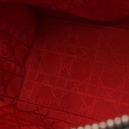 Dior Handbag Lady Dior 2-Way Black Leather Cannage Tote — view 5