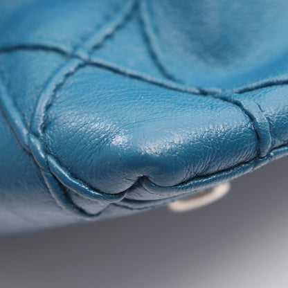 Dior Handbag Granville Cannage 2-Way Blue Leather — view 5