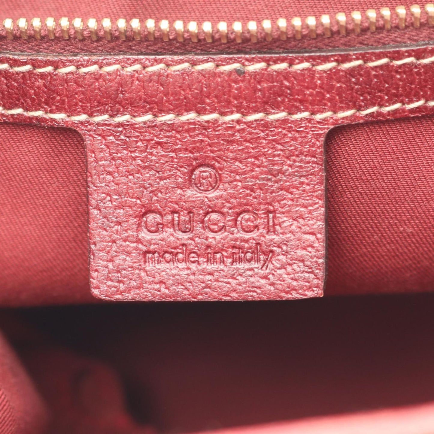 Gucci Handbag New Jackie Horsebit Beige Brown Bordeaux Canvas Leather — view 4