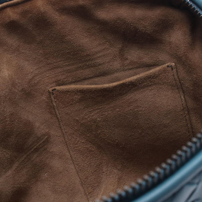 Bottega Veneta Shoulder Bag Nodini Intrecciato Blue Leather — view 5