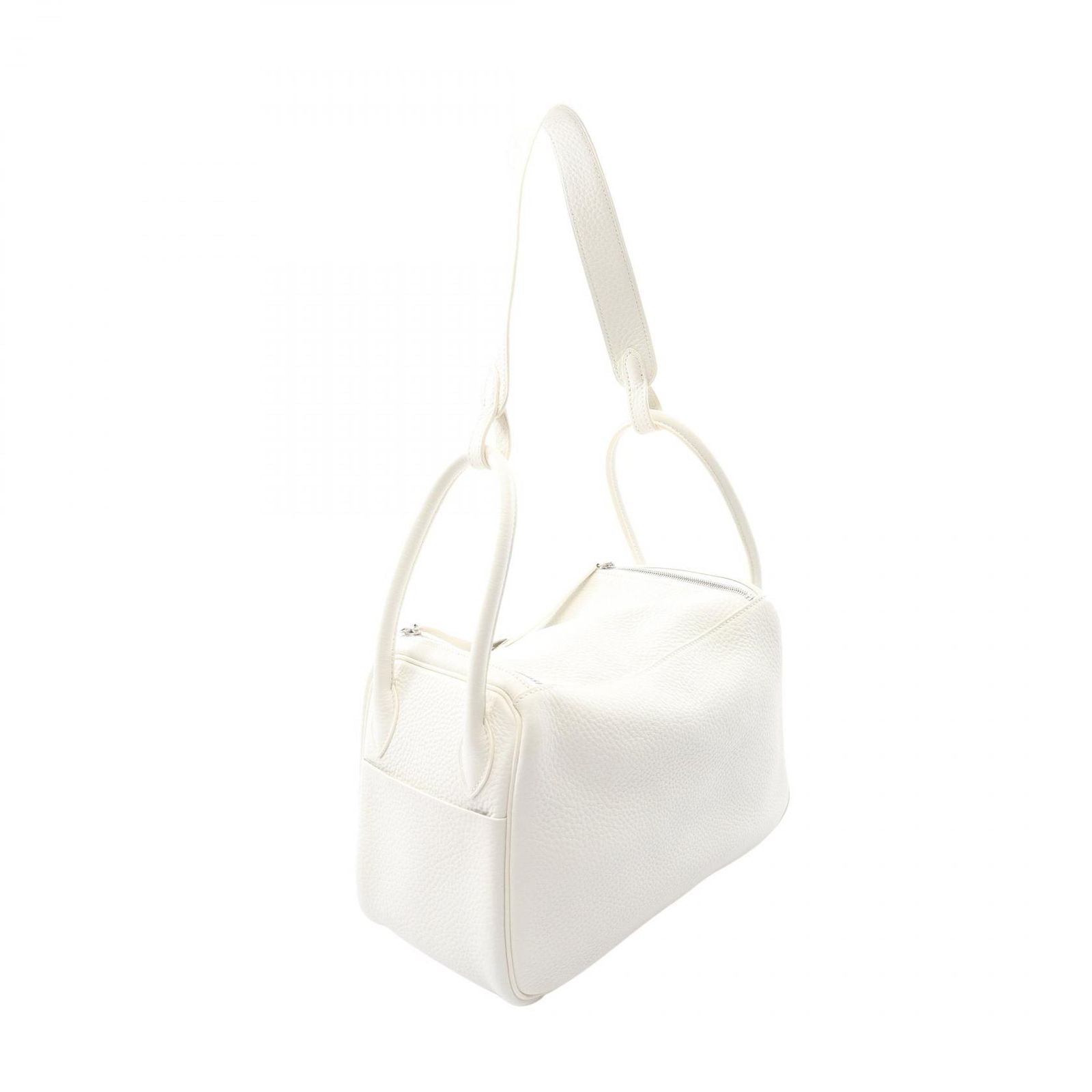Hermes Shoulder Bag Lindy 26 White — view 2