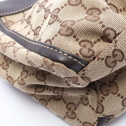 Gucci Shoulder Bag Abbey GG Canvas Beige — view 5